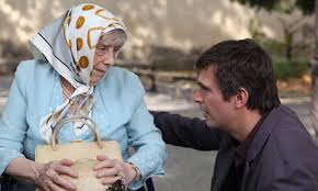 Jack Davenport as Patrick Melrose, with his ageing mother,  played by the late Margaret Tyzack, in her final role in the  2011 production of Mother’s Milk, directed by Gerry Fox, who co-wrote the script with St Aubyn. 